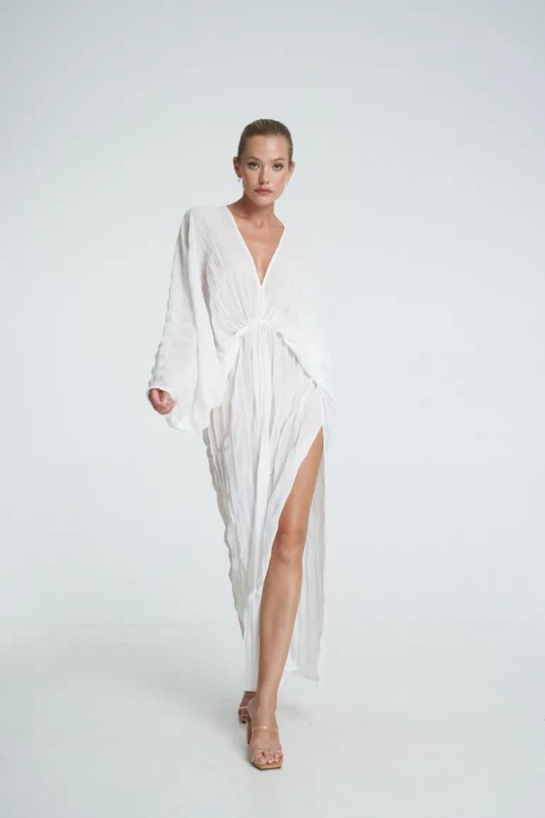 Dresses | Gowns<CULT MIA DE LUXE GOWN IN BLANC CREPE White