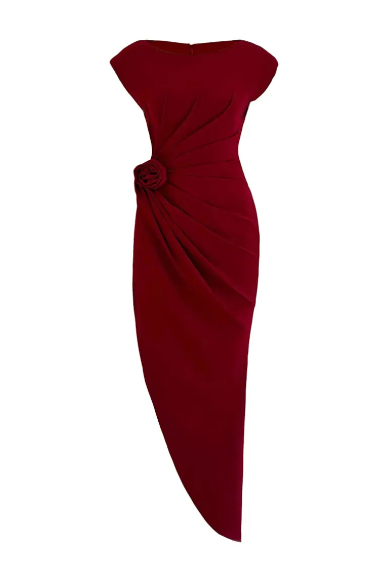 Dresses | Midi Dresses<CULT MIA DELICATE MIDI DRESS Red