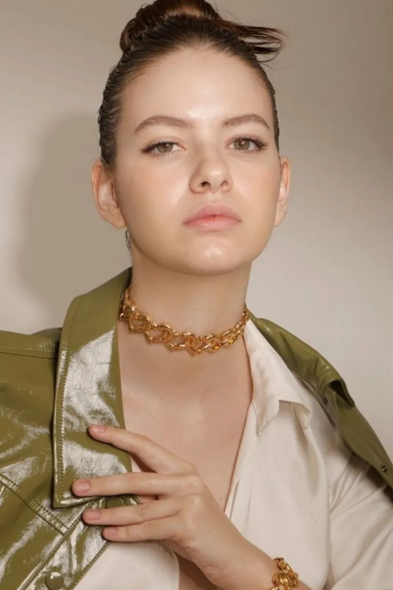 Necklaces<CULT MIA DELILAH CHOKER Gold