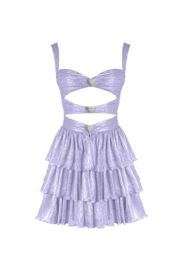 Dresses | Mini Dresses<CULT MIA DEVIN GLAM MINI DRESS Lilac