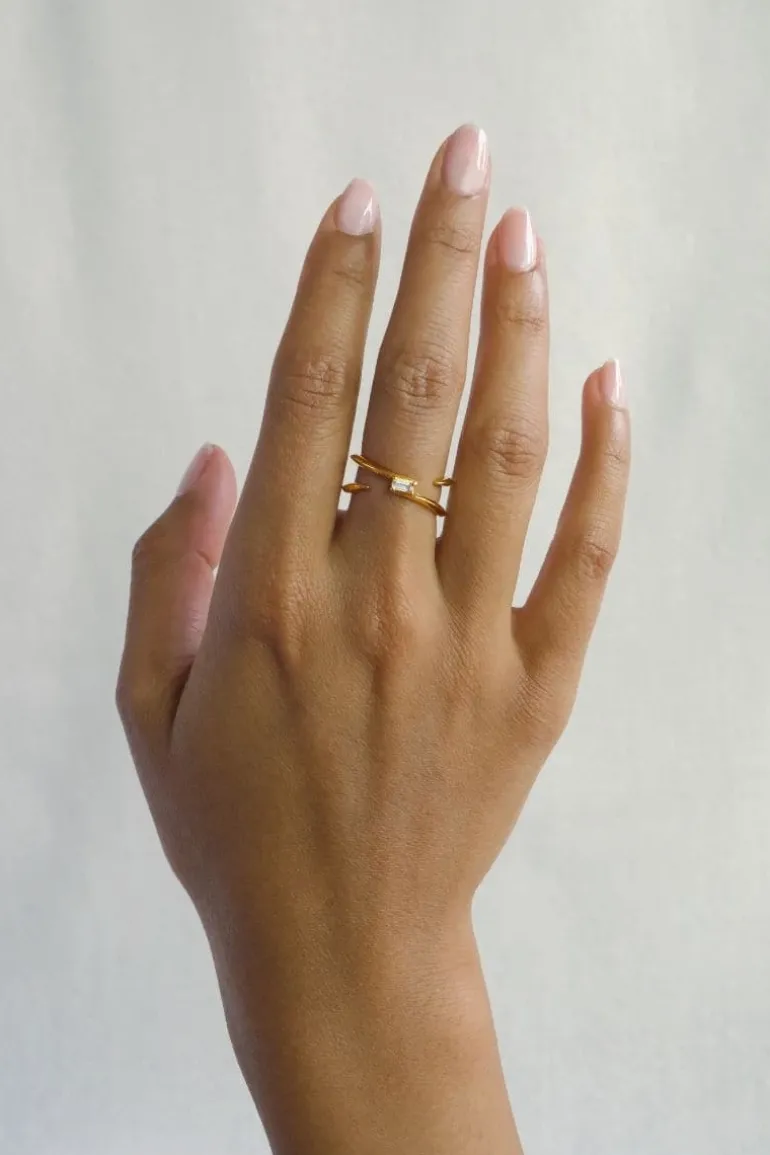 Rings | Fine Jewelry<CULT MIA DEW YELLOW GOLD RING