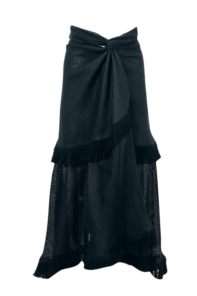 Skirts<CULT MIA DOMINICO SKIRT Black