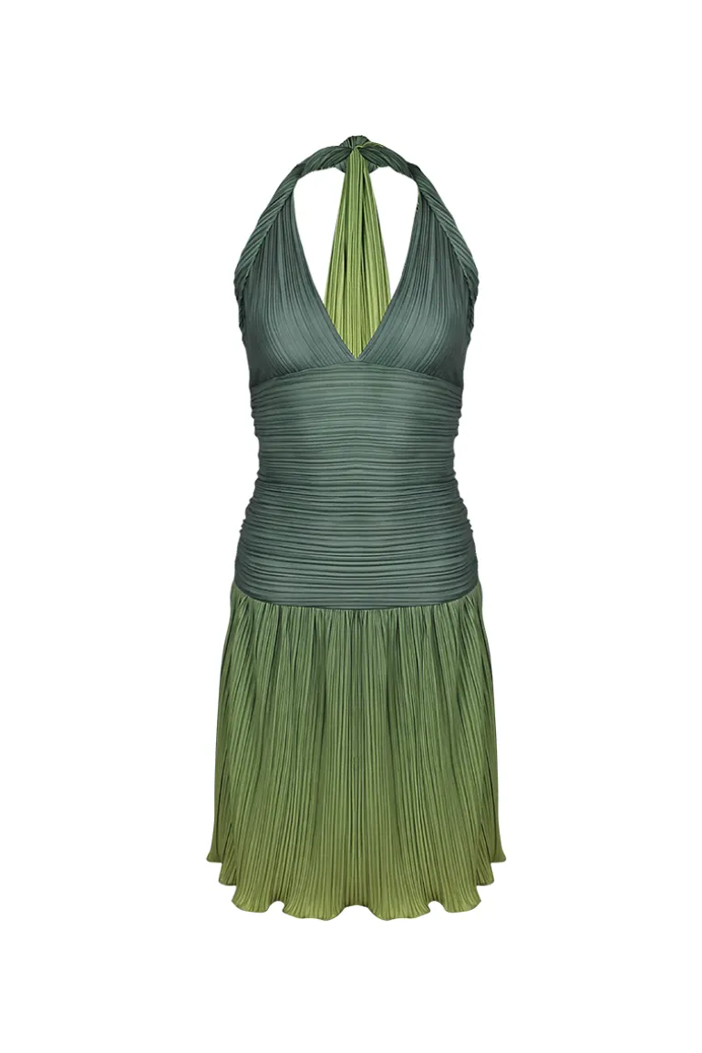 Dresses | Mini Dresses<CULT MIA ECO MINI DRESS Green Leaf