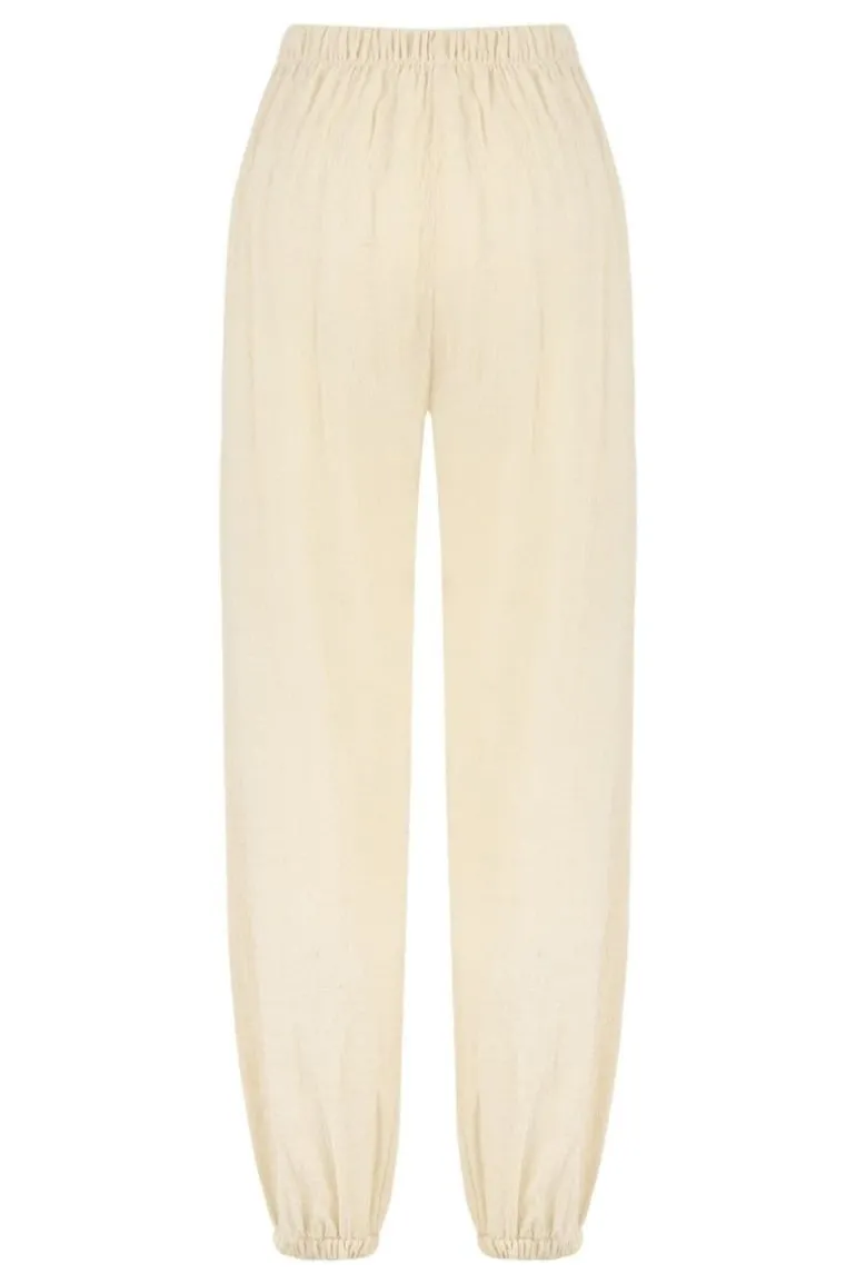 Pants<CULT MIA MIHOS SAHLWAR PANTS Ecru