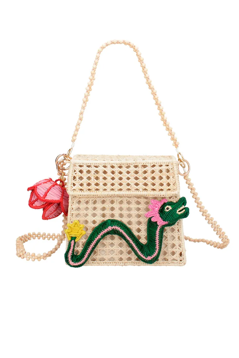 Shoulder Bags<CULT MIA EDEN HAND WOVEN HANDBAG Multi