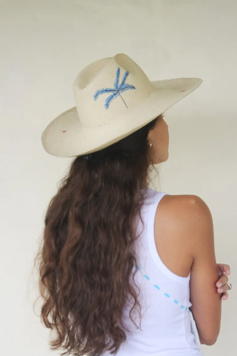 Hats<CULT MIA EDUARDO WHITE HAT Natural