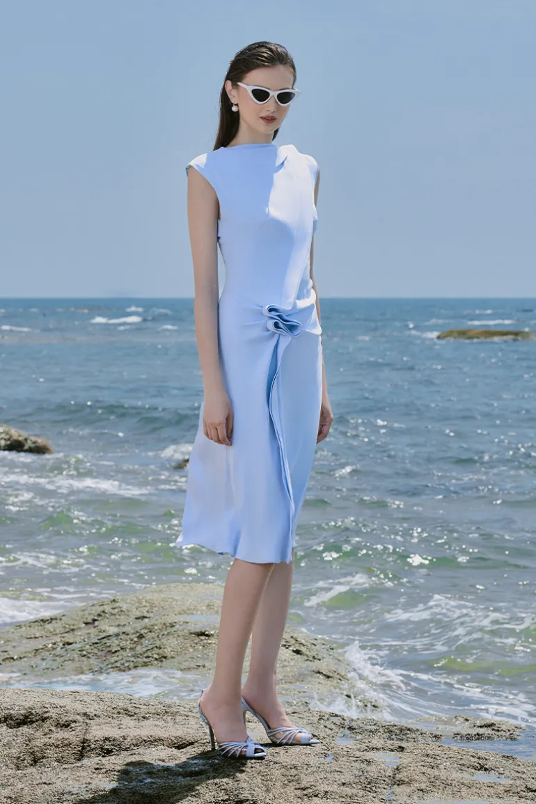 Dresses | Midi Dresses<CULT MIA EL FARO MIDI DRESS Light Blue