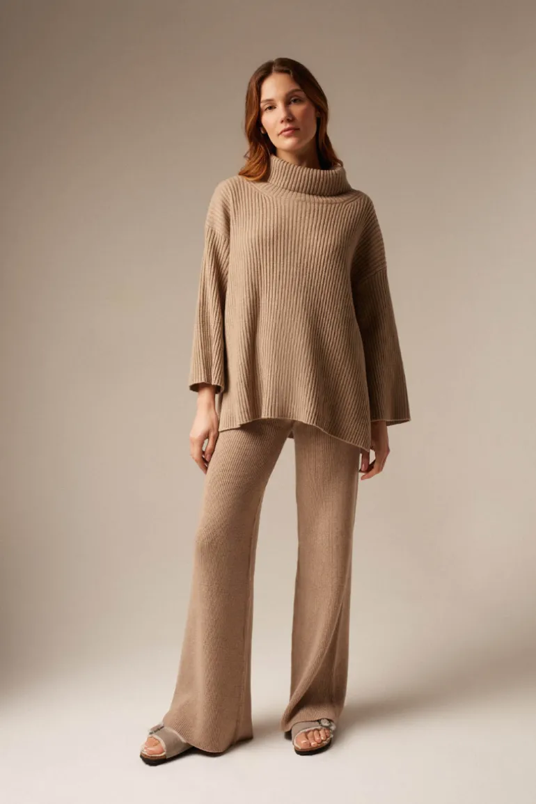 Knitwear<CULT MIA ELINA CASHMERE SWEATER IN Sand