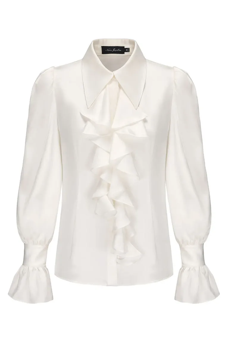 Tops<CULT MIA ELSA TOP White
