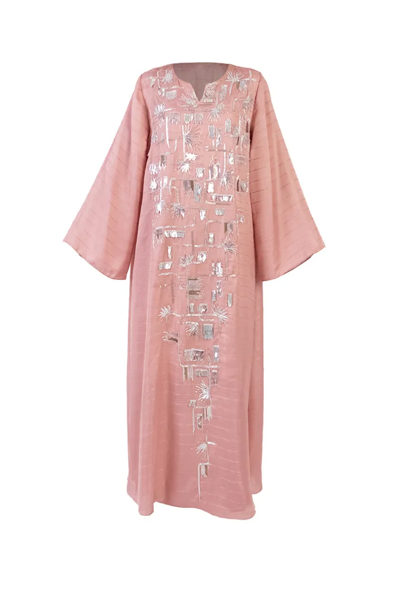 Dresses<CULT MIA EMBELLISHED DETAIL DRESS IN DUSTY PINK Light Pink