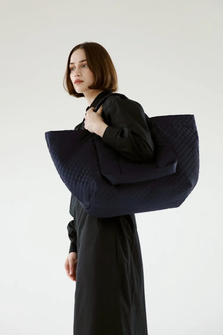 Shoulder Bags<CULT MIA EMMA BLUE TOTE Navy Blue