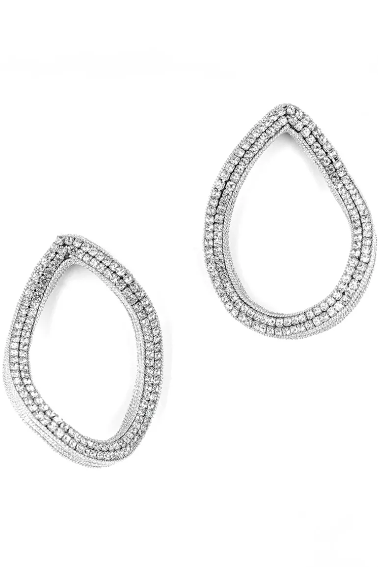 Earrings<CULT MIA EVE EARRINGS IN Silver