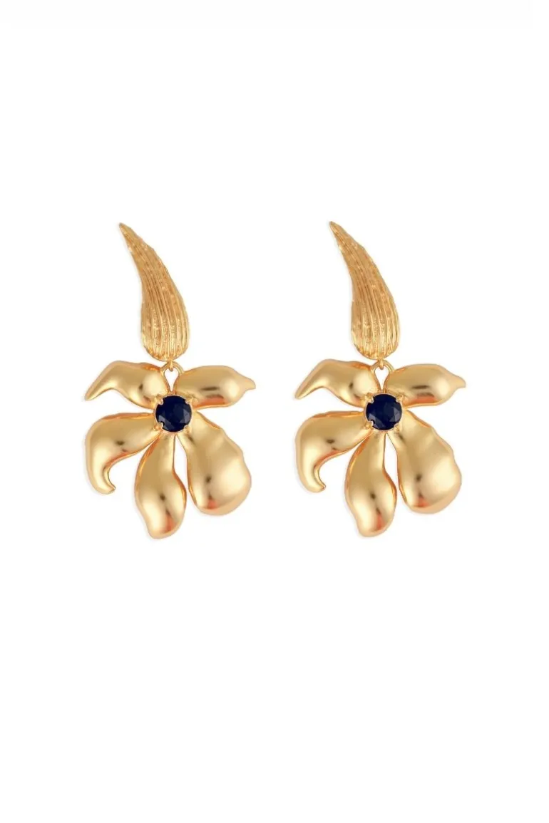 Earrings<CULT MIA FIONA OCEAN EARRINGS Gold