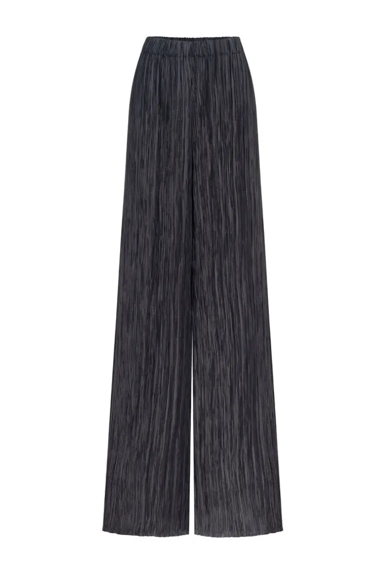 Pants<CULT MIA FLORENCE PLEATED COLUMN PANTS Black