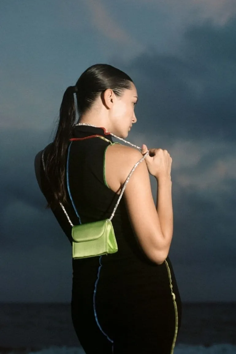 Top Handle Bags<CULT MIA MINI LOOP BAG Fluro Lime