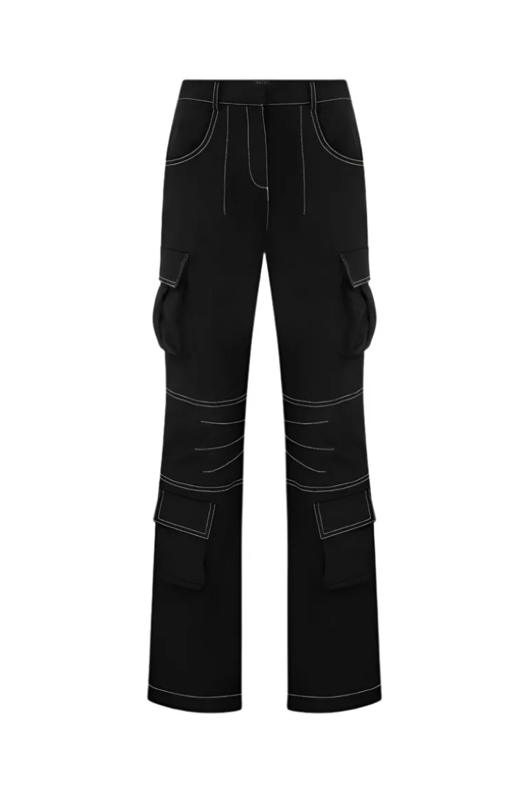 Pants<CULT MIA GABRIELLE TROUSERS IN Black