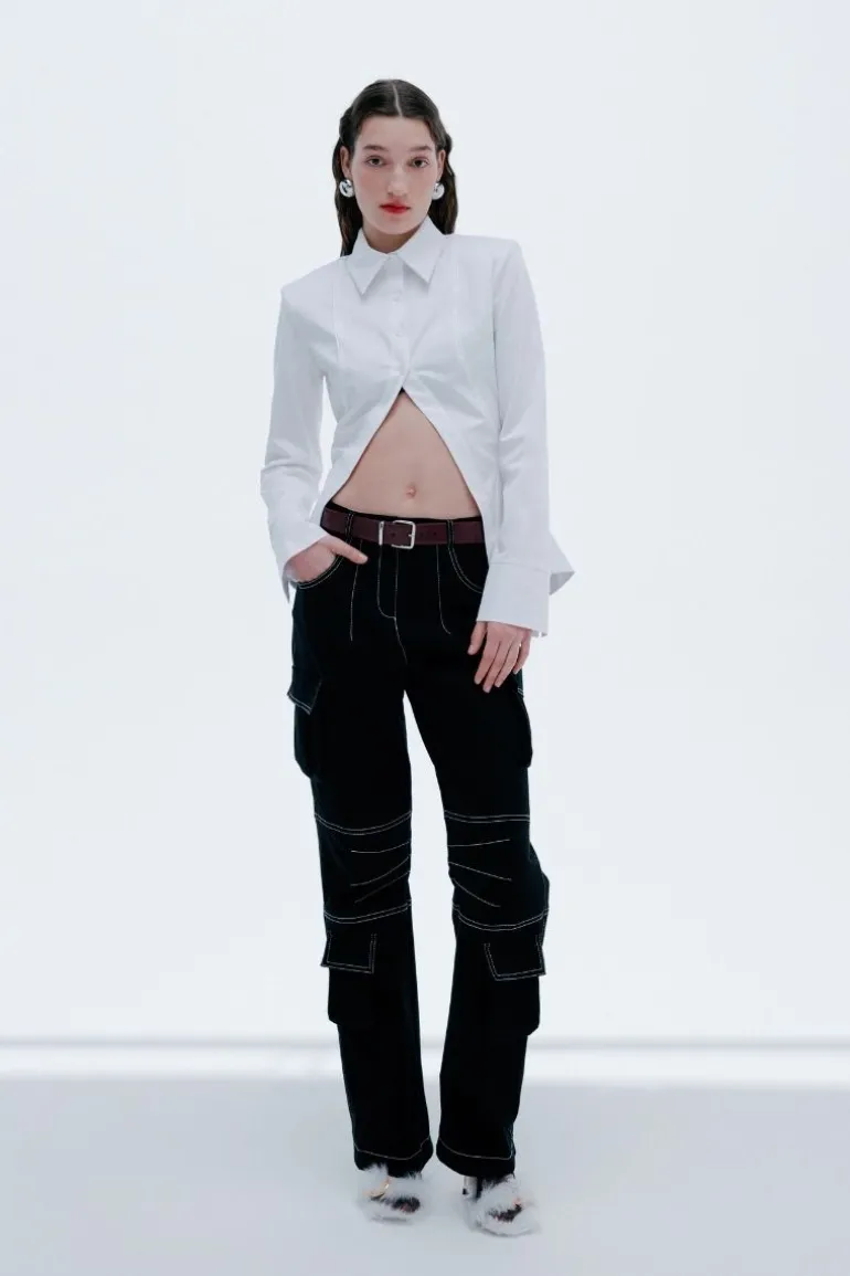 Pants<CULT MIA GABRIELLE TROUSERS IN Black