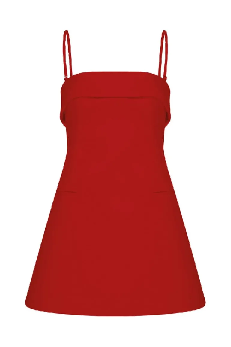 Dresses | Mini Dresses<CULT MIA GAIA MINI DRESS Fiery Red