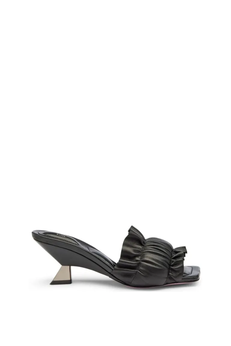 Sandals<CULT MIA GAIA NERO HEELS Black
