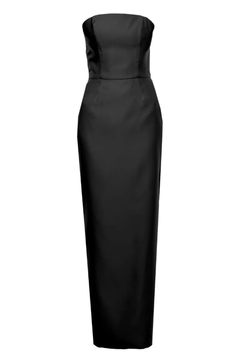 Dresses<CULT MIA GIGI BLACK MAXI DRESS Jet Black