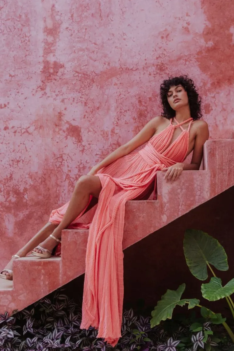 Dresses | Gowns<CULT MIA GISELLA GOWN IN Sorbet