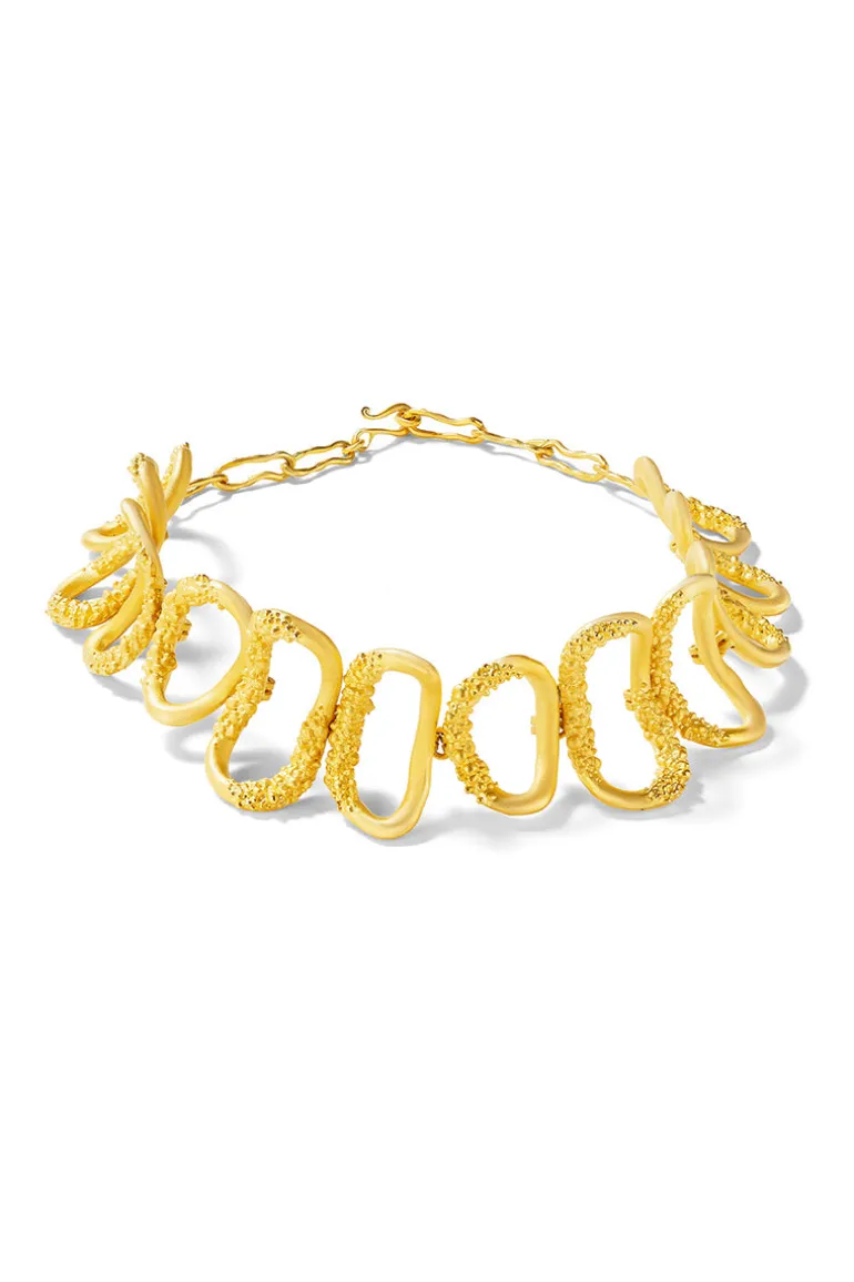 Necklaces<CULT MIA CASSANDRA CHOKER Gold