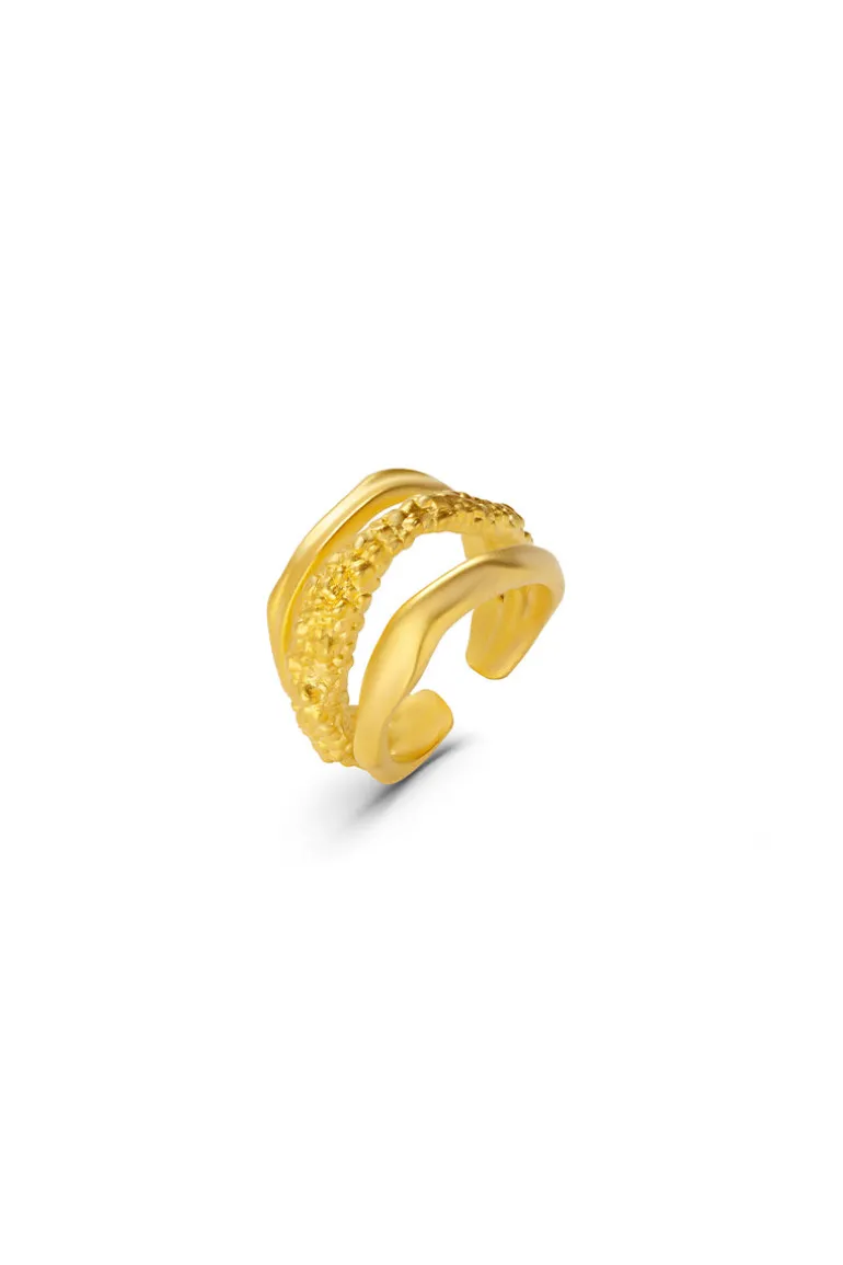 Rings<CULT MIA CASSANDRA STANDARD RING Gold