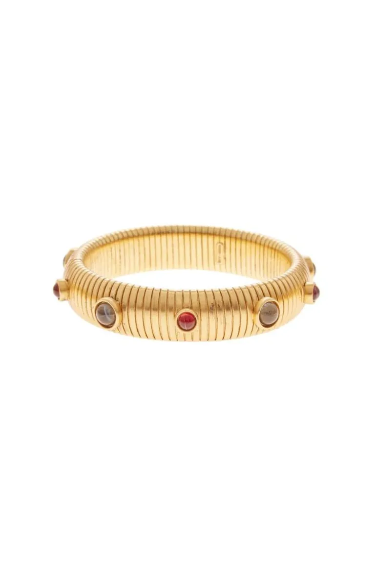 Bracelets<CULT MIA FAIYM STONE BANGLE Gold