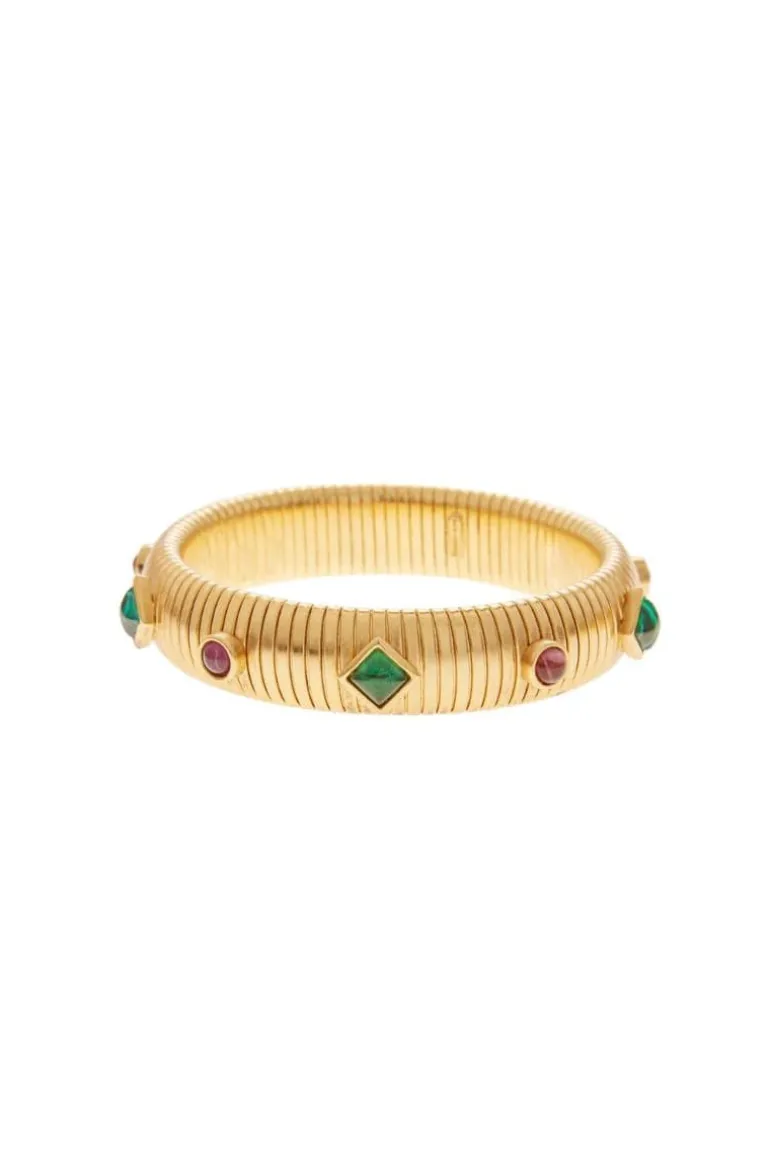 Bracelets<CULT MIA GIZA STONE BANGLE Gold