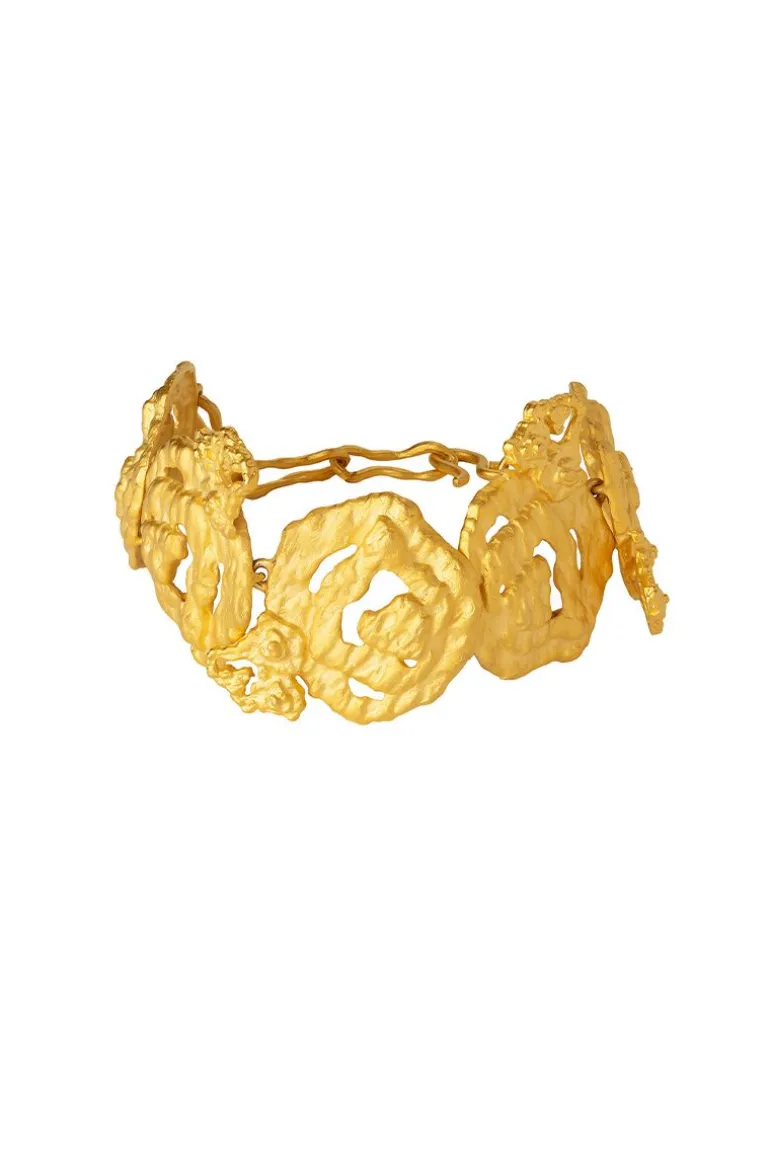 Bracelets<CULT MIA GRAVEL BRACELET Gold