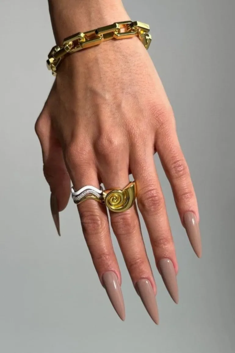 Rings<CULT MIA NAUTILUS RING Gold