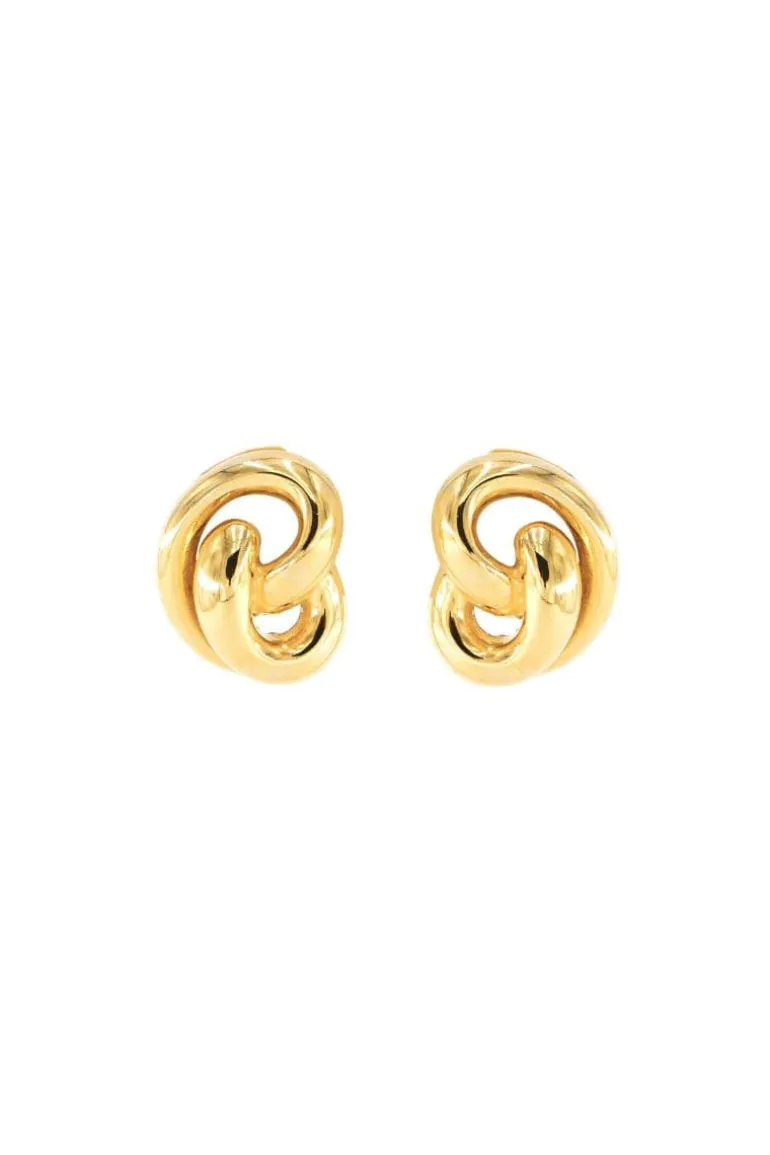 Earrings<CULT MIA PLUTO TWIST EARRINGS Gold