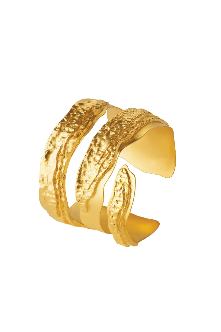 Bracelets<CULT MIA SHORELINE BRACELET Gold