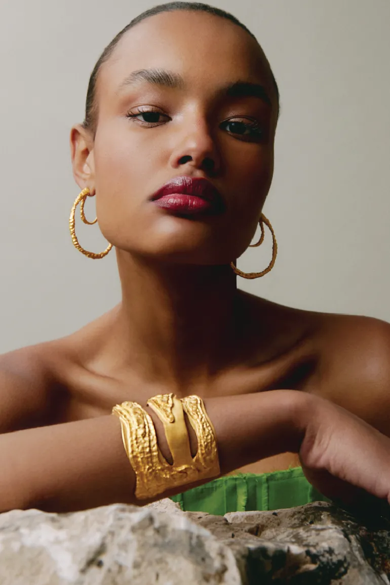 Bracelets<CULT MIA SHORELINE BRACELET Gold