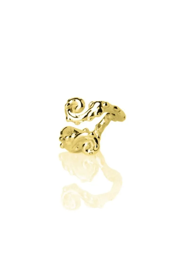 Rings<CULT MIA SPIRAL RING Gold