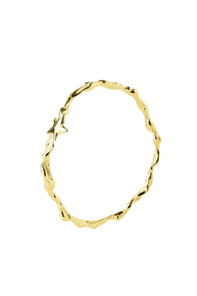 Bracelets<CULT MIA STAR CLOSED BANGLE Gold