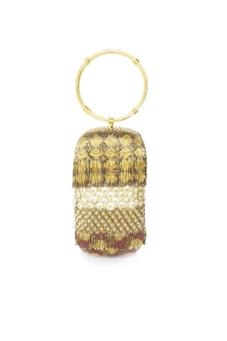 Top Handle Bags<CULT MIA EN GITAN MENOTTES Gold