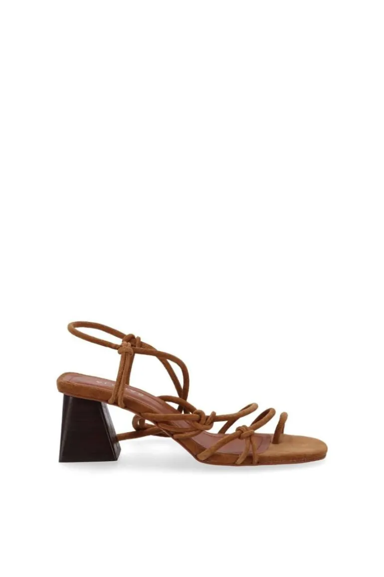 Sandals<CULT MIA GOLDIE TAN SANDAL