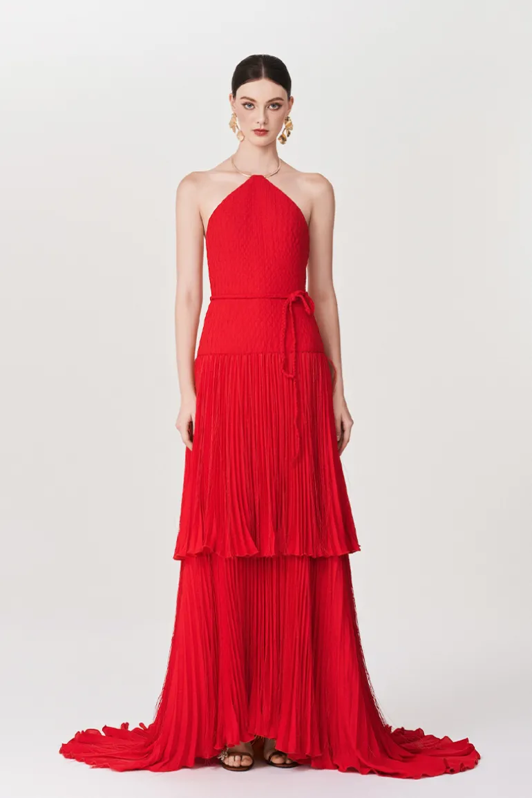 Dresses | Gowns<CULT MIA GRACEFUL SCARLET DRESS IN Red