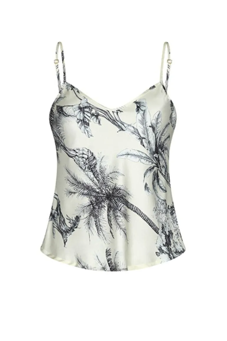 Tops<CULT MIA GRASSE BLEUE STRAP TOP Blue