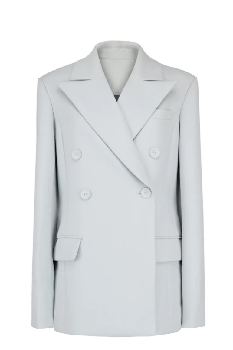 Jackets<CULT MIA SON PADDED SHOULDER JACKET Gray