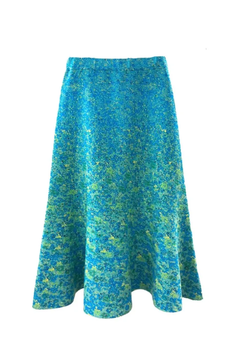 Skirts<CULT MIA ECO DAISY MIDI SKIRT Green