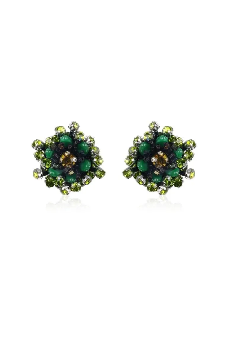 Earrings<CULT MIA GELA EARRINGS Green