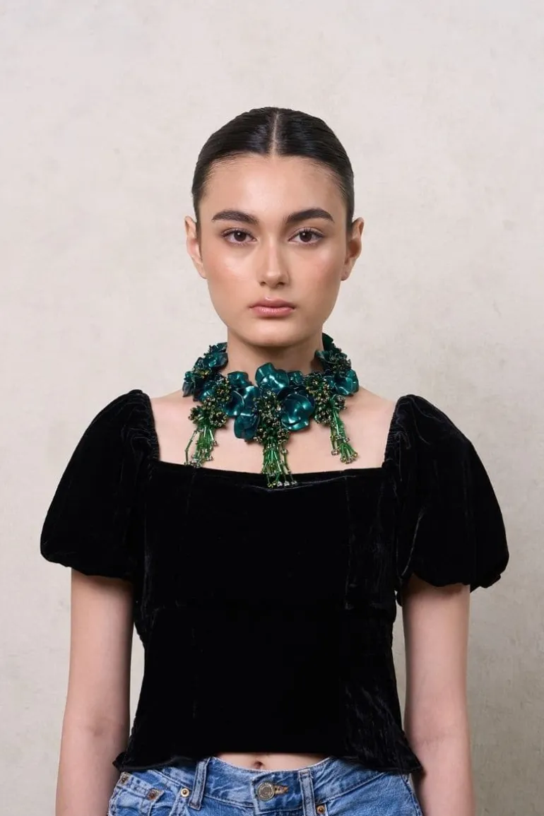 Necklaces<CULT MIA GIULIA NECKLACE Green