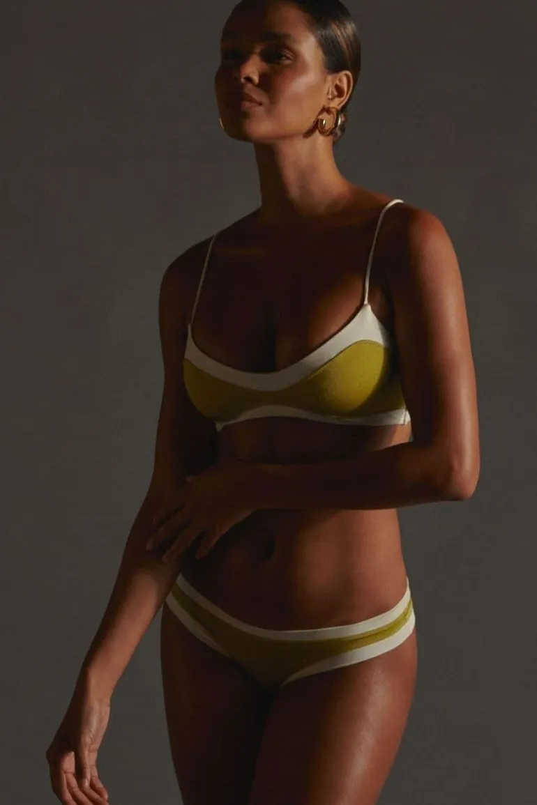 Swimwear<CULT MIA 18T BIKINI TOP AND GLADIOLUS BOTTOM SET Green