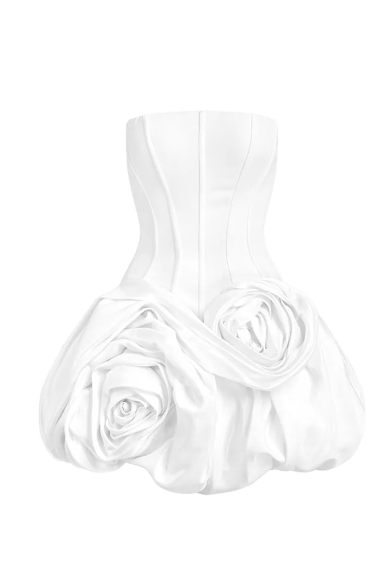 Dresses | Mini Dresses<CULT MIA HAILEY FLORAL MINI DRESS Simply White