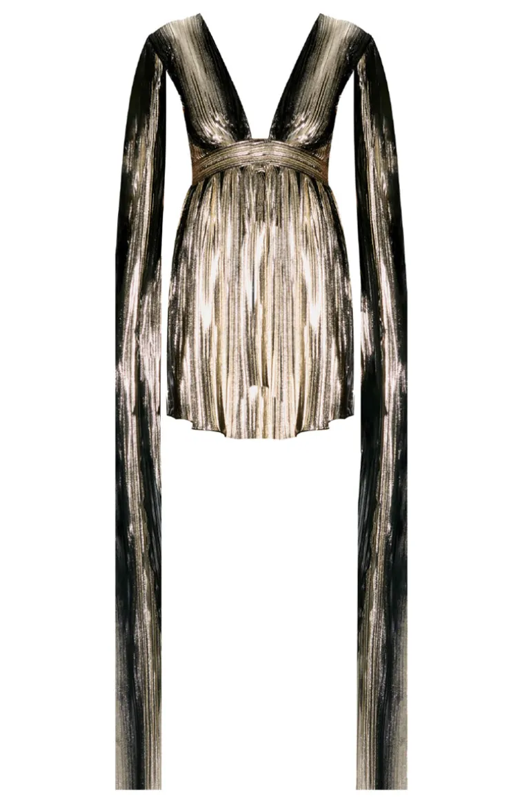 Dresses | Mini Dresses<CULT MIA HAMPTON MINI DRESS Gold