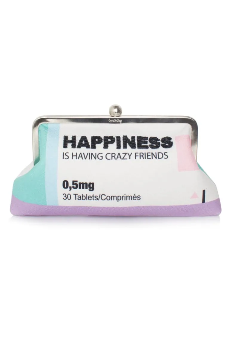 Clutch Bags<CULT MIA HAPPINESS HAND-BEADED CLUTCH