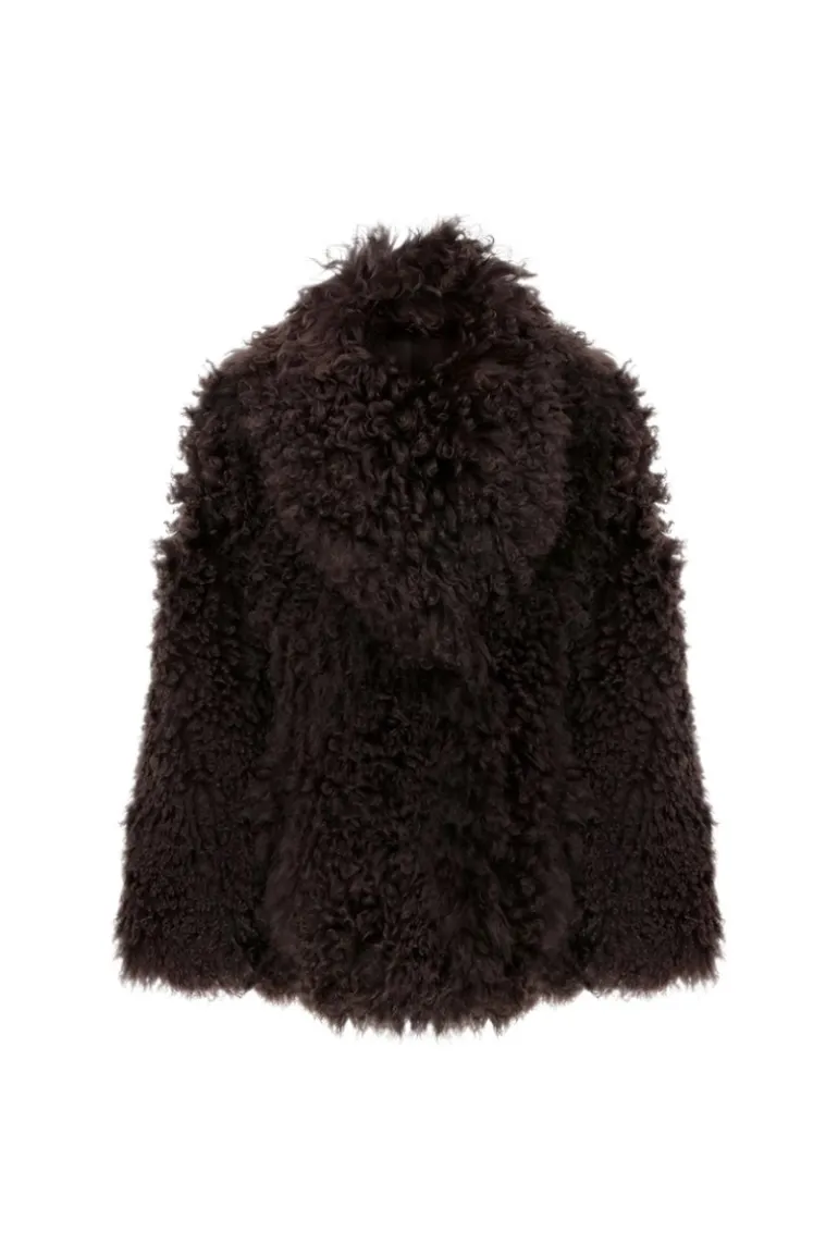 Coats<CULT MIA HAZEL COAT IN Brown