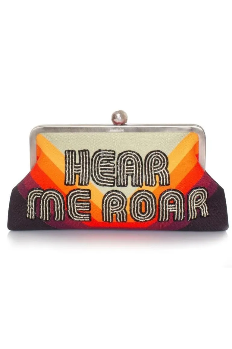 Clutch Bags<CULT MIA HEAR ME ROAR CLUTCH Multicolor
